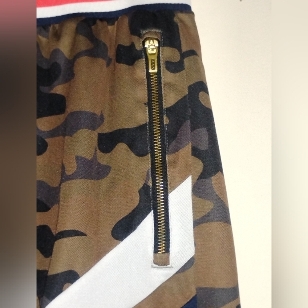 Kith x Adidas Shorts Adult large Brown Camo Soccer Match Short Rays Home Mens - Picture 6 of 16